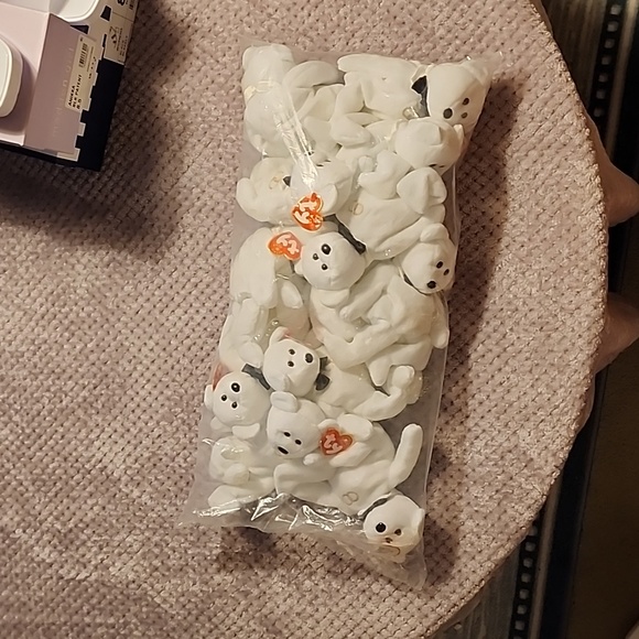 Bag of Mr. Beannie babies - Picture 1 of 4